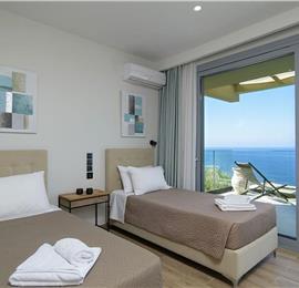 3 bedroom villa with pool & sea views, Agios Mathaios, sleeps 6